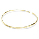 Mesmera choker Mixed cuts, White, 18K gold finish